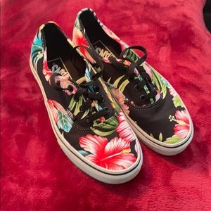 Vans Authentic - Women’s Black/Hawaii Print